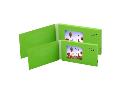 2.4 inch Lcd Screen Mini Portable Video Invitation Card Brochure