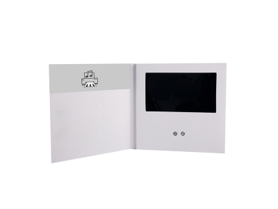Customized Printing LCD Video Business Card 7 inch Video Brochure